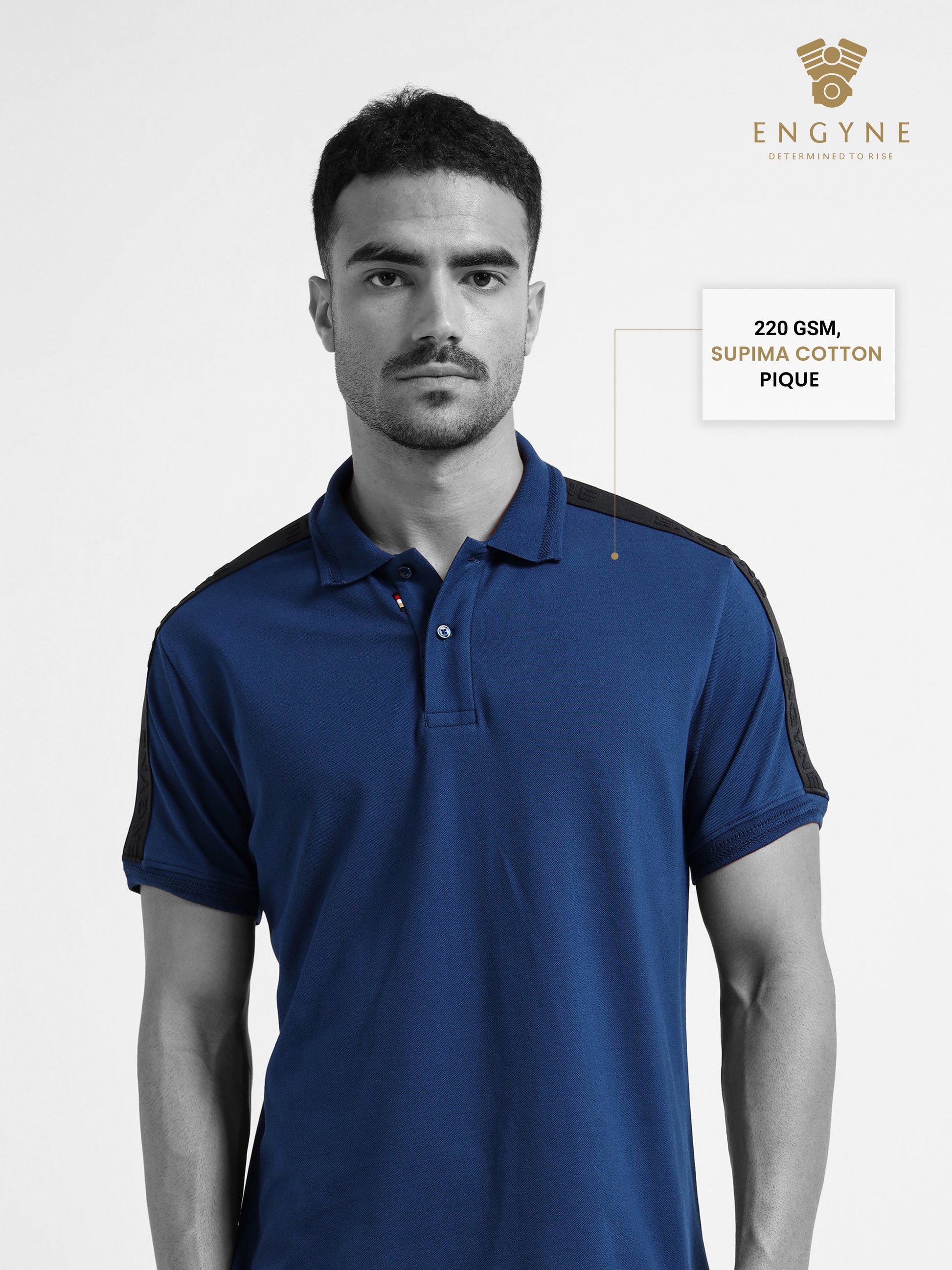 blue polo