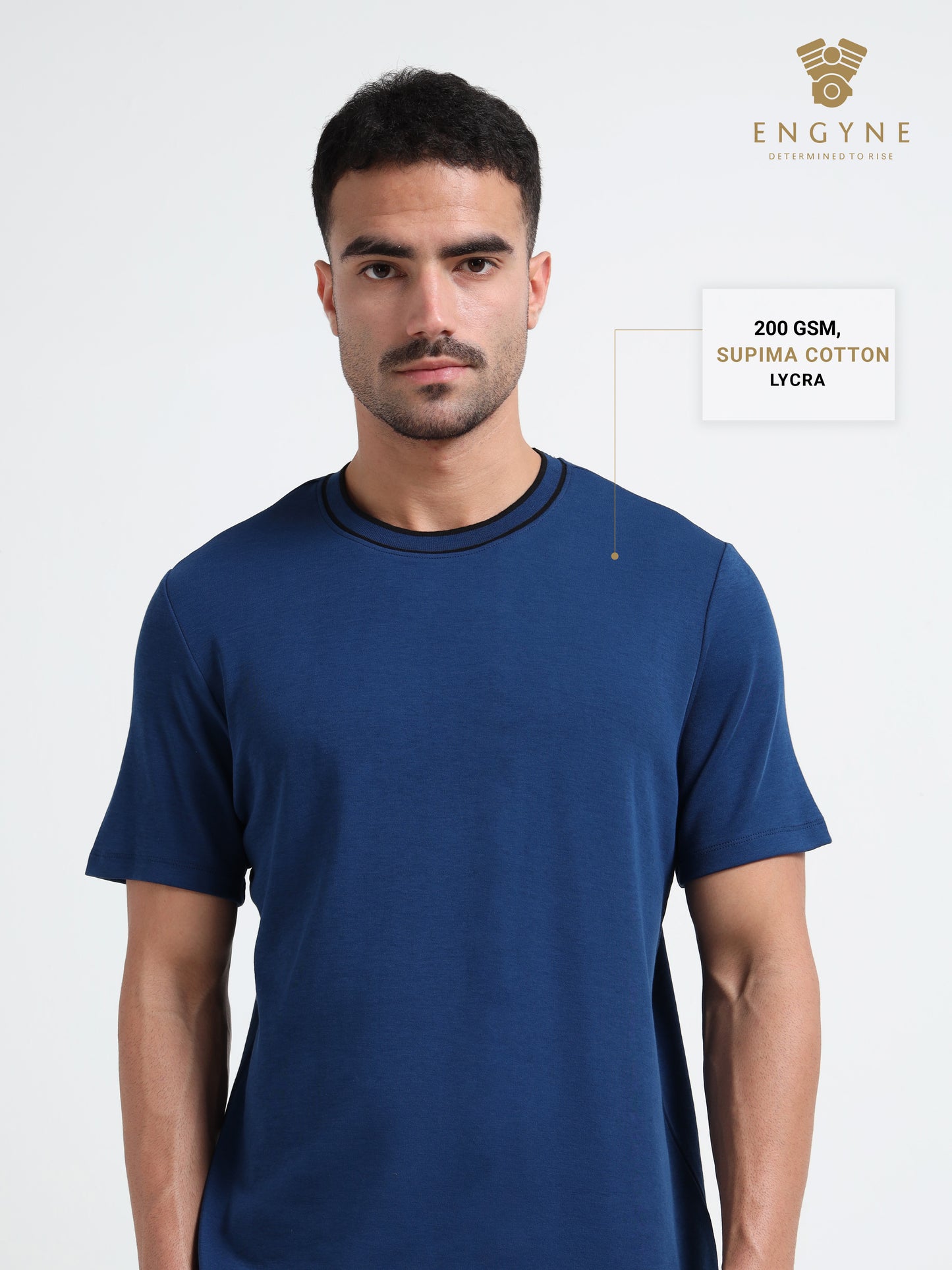 blue tee