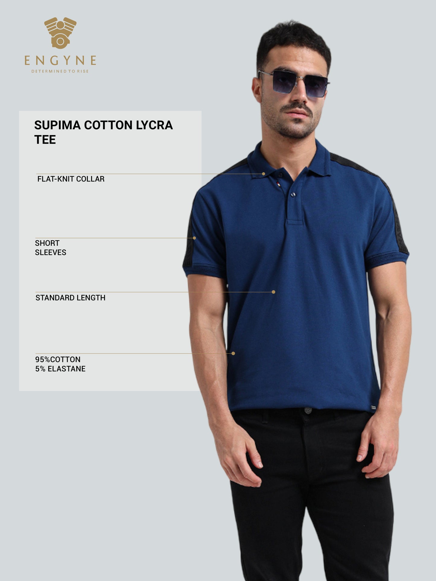 blue polo