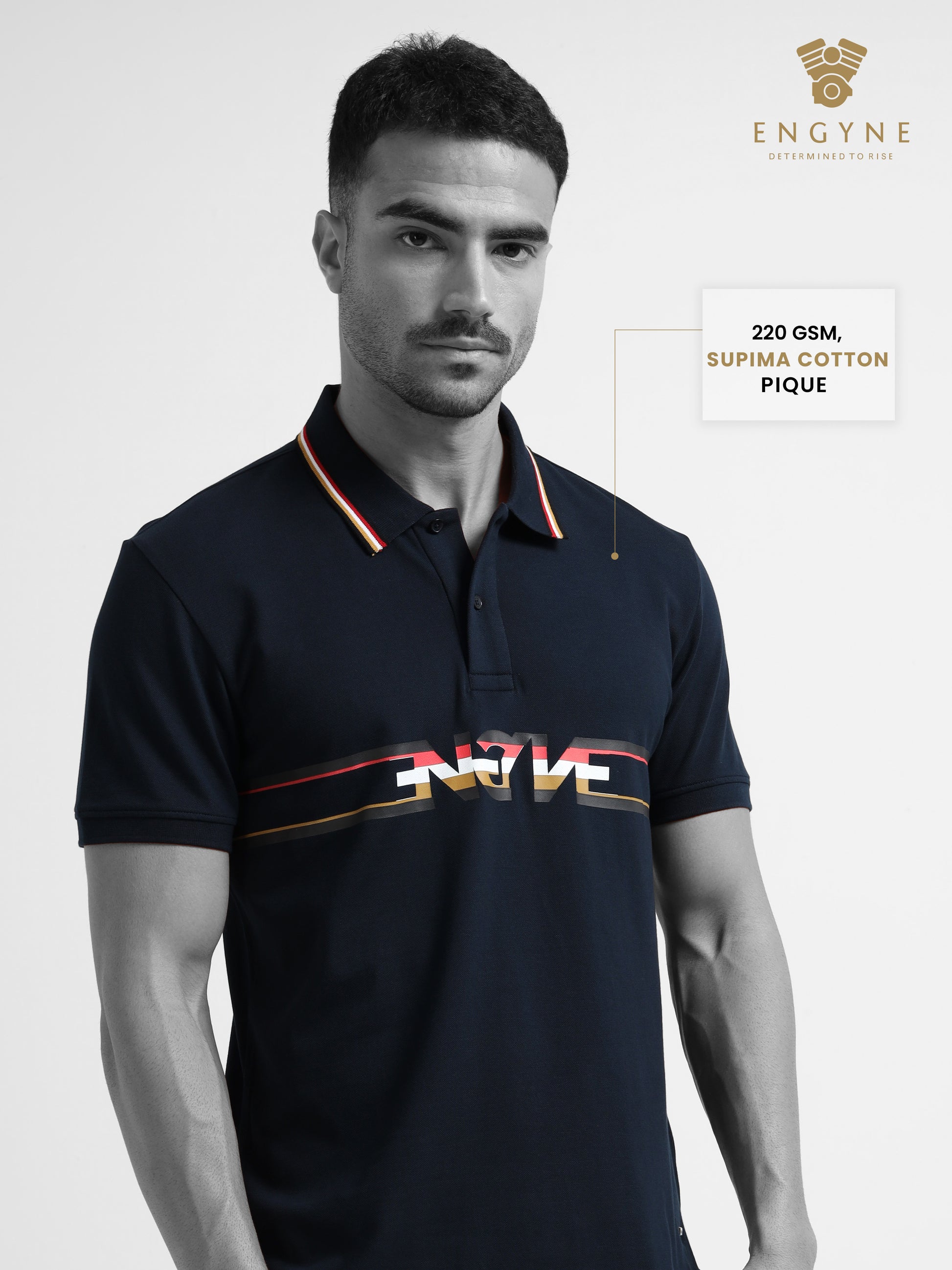 navy polo