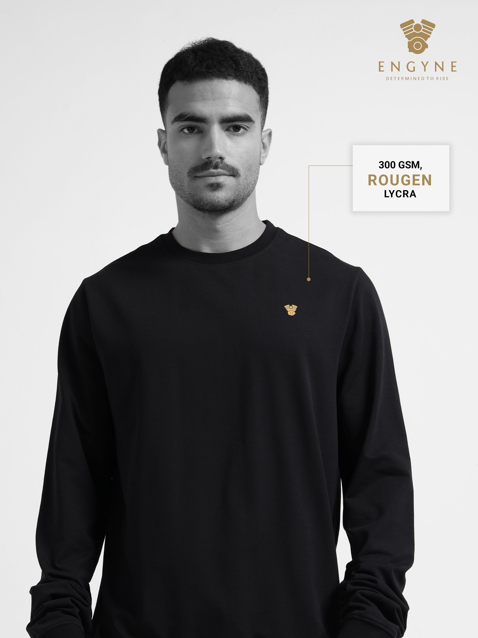 black Crewneck Sweatshirt