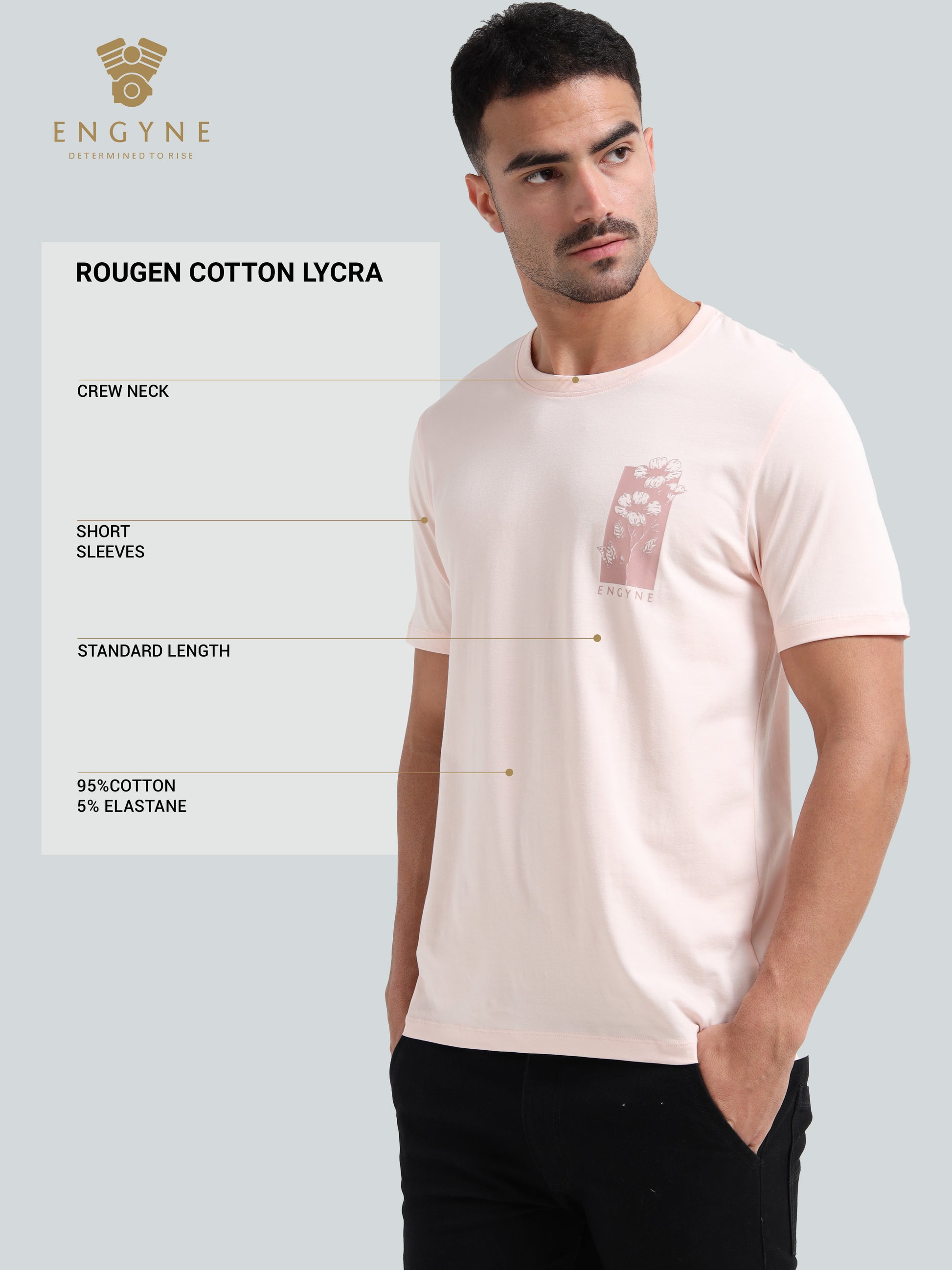 light pink polo