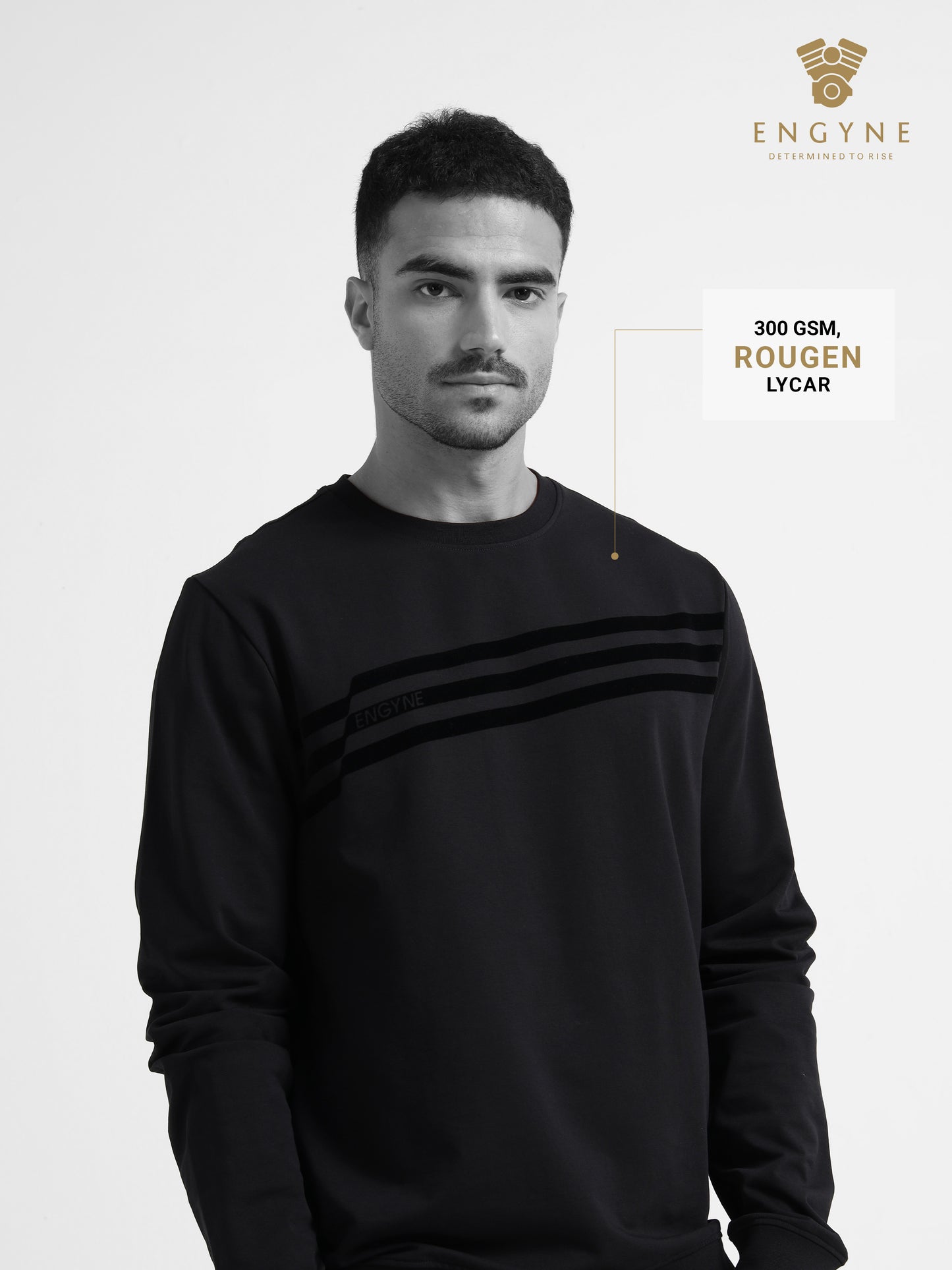 black Crewneck Sweatshirt