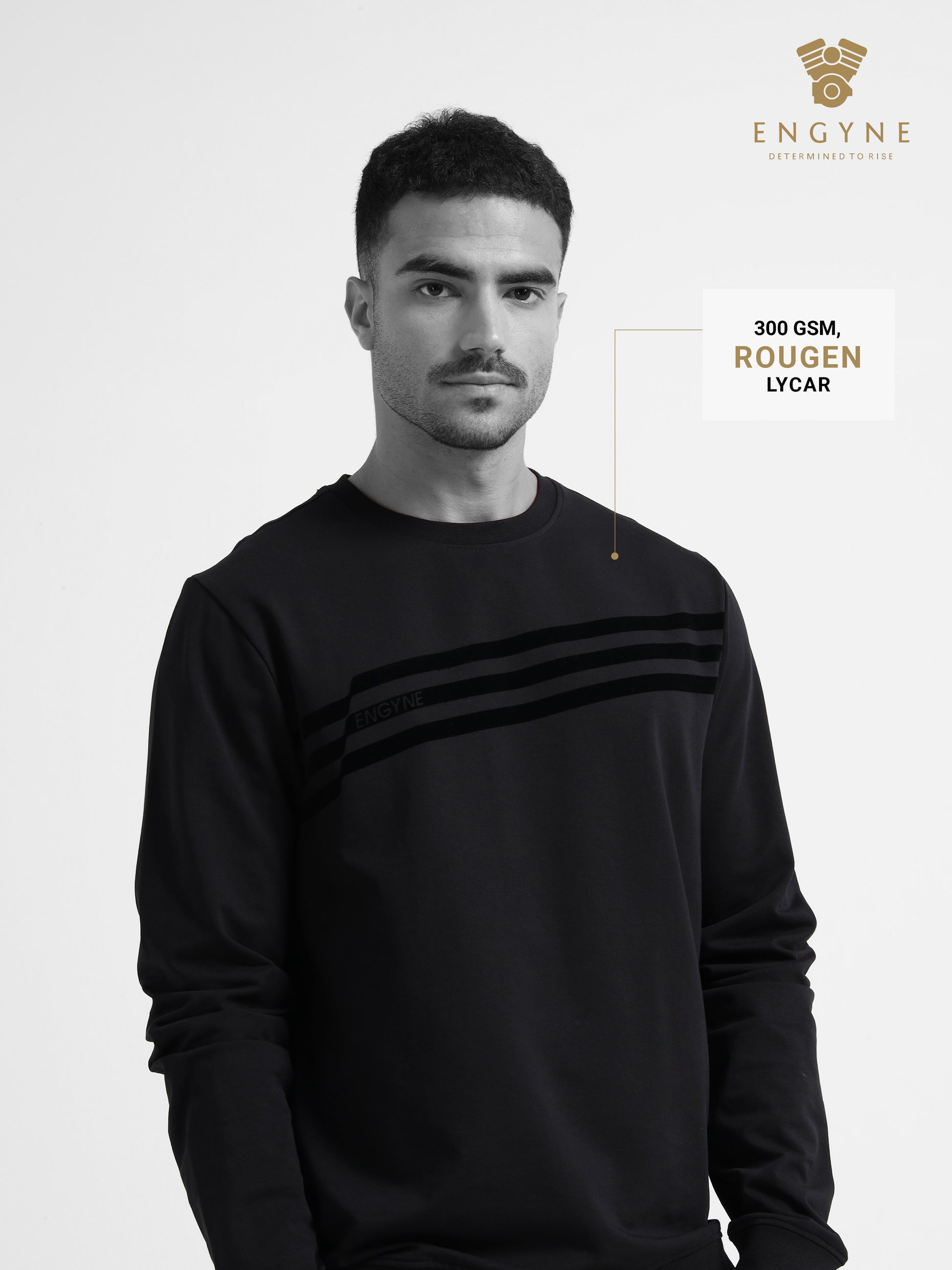 black Crewneck Sweatshirt