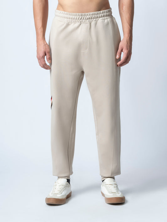 Cotton 4-Color Flag Tape Sand Drawstring Joggers For Men
