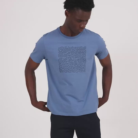 blue t shirt