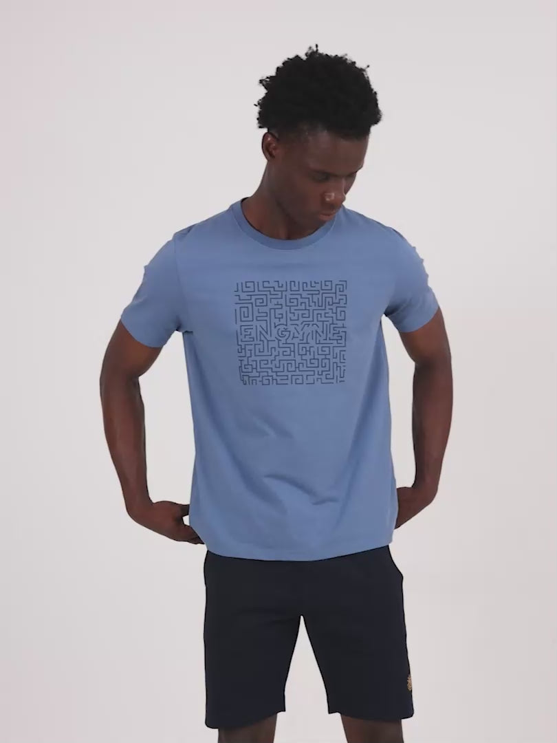 blue t shirt